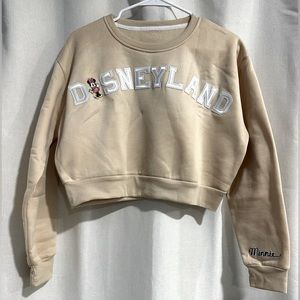 Disneyland Mini Mouse Long Sleeve Crew Neck Sweatshirt